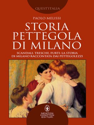 cover image of Storia pettegola di Milano